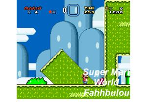 Super Mario World - Fahhbulous Hack (SMW1 Hack) Cover